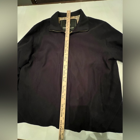 WEATHERPROOF GARMENT COMPANY MENS MICROFIBER CLASSIC JACKET. SIZE XL. BLACK - Picture 2 of 9